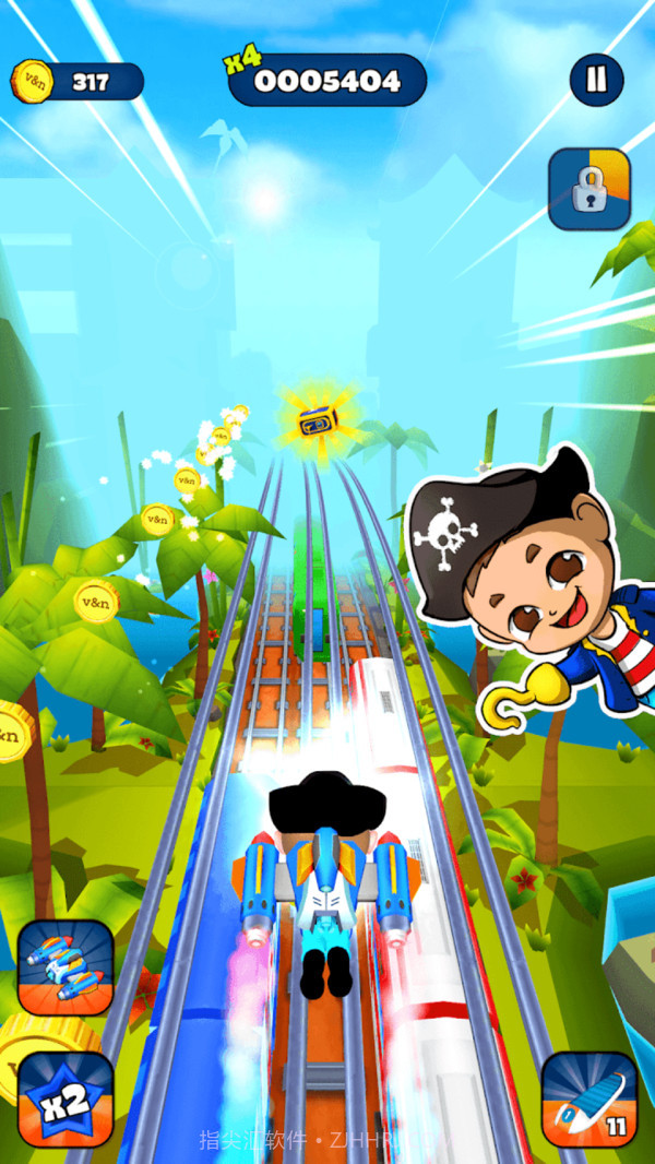 熊孩子跑酷截图1