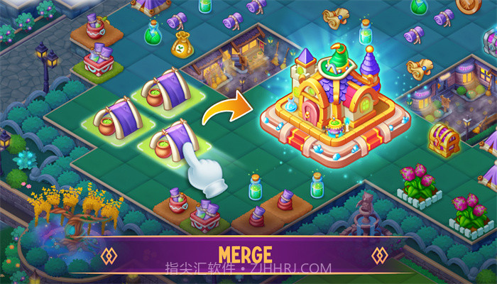 巫师世界魔法合并截图2