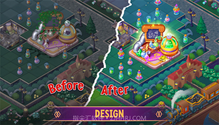 巫师世界魔法合并截图3