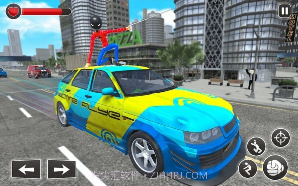 开放世界蜘蛛火柴人截图1