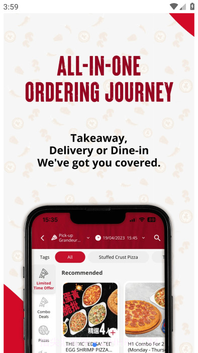 必胜客香港截图1 必胜客香港截图1