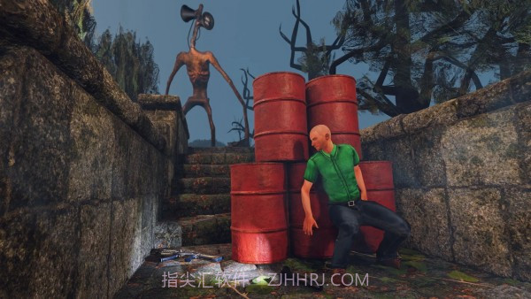 海妖头森林怪兽噩梦截图1