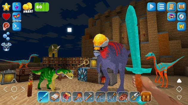 3D像素猛禽生存截图1