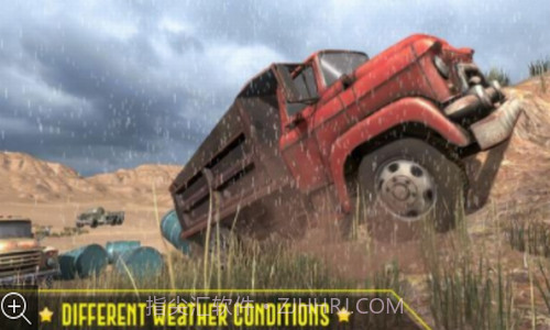 泥泞卡车越野货物截图3