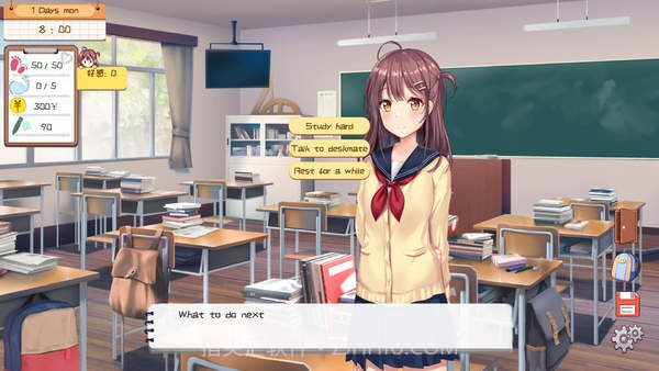 邻桌女同学截图3