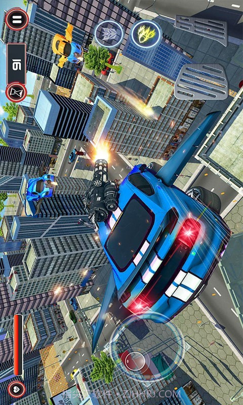 变形机器飞车截图2 变形机器飞车截图2