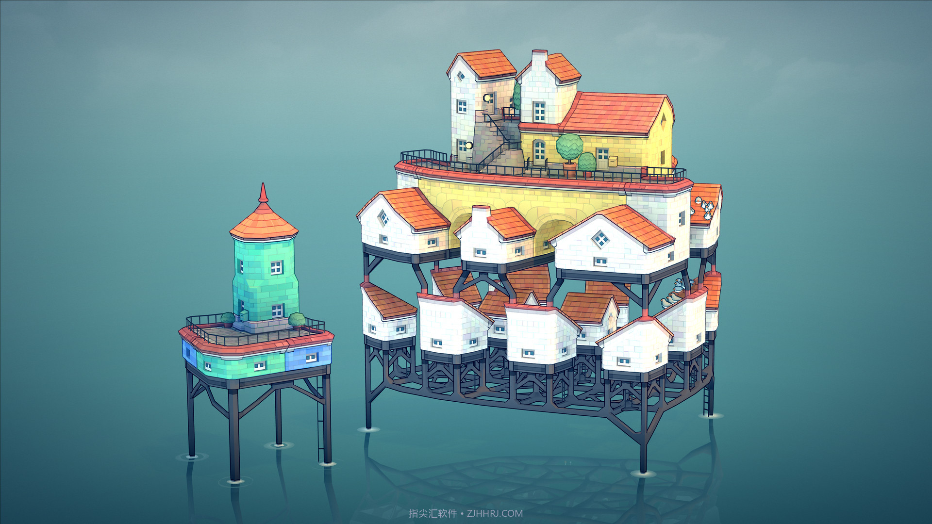 城镇叠叠乐Townscaper免费版截图3 城镇叠叠乐Townscaper免费版截图3