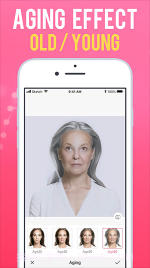 面部老化相机截图2
