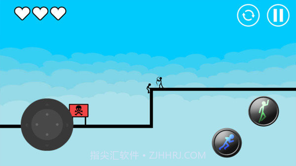 火柴人跑酷之旅截图1