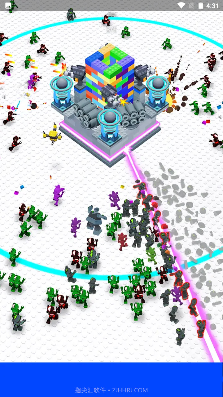 玩具僵尸塔防截图1