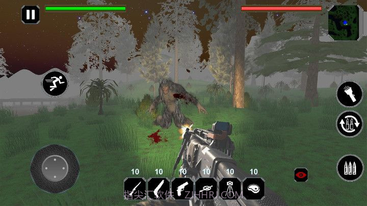 追捕大脚怪手游截图2