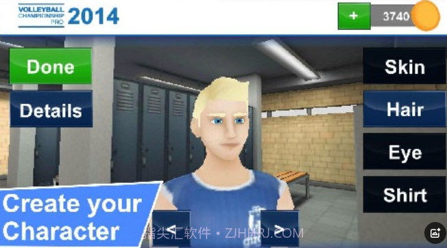 Volleyball Champions 3D 2014截图2