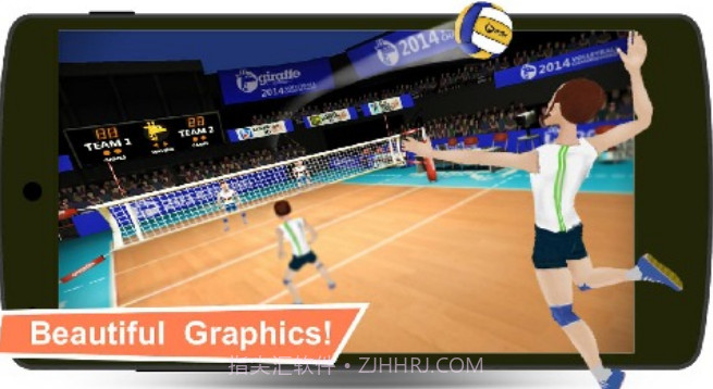 Volleyball Champions 3D 2014截图1