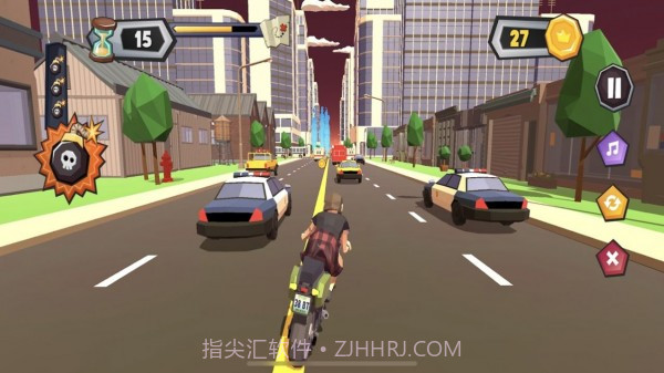 混乱交通摩托车骑士截图3