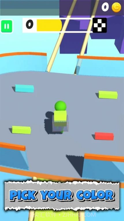 搭桥跑酷冲刺比赛截图4