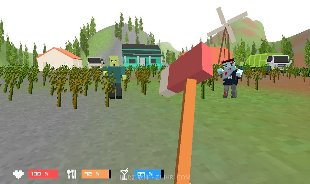 像素僵尸猎人生存无限金币版截图3