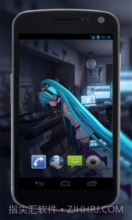 初音未来动态壁纸（Hatsune Miku Live Wallpaper）app截图1