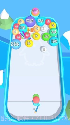 2048彩色3D安卓截图1