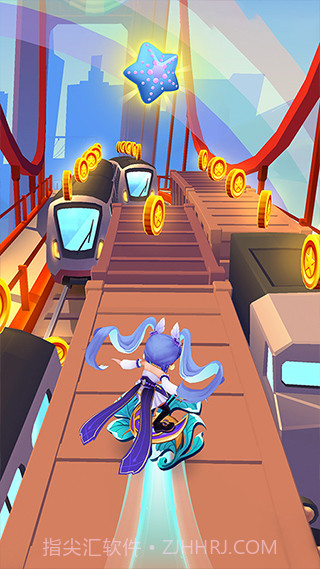 地铁跑酷186个角色全解锁版截图3