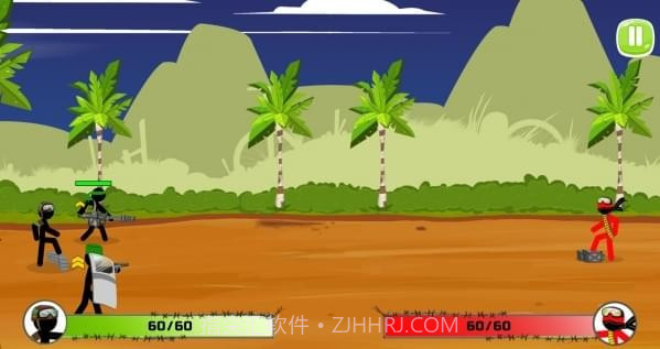 火柴人军队团队战斗截图1