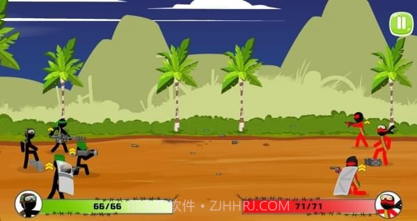 火柴人军队团队战斗截图5