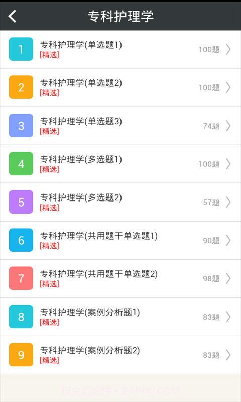 护理学高级职称总题库截图4