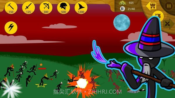 火柴人战争黄金巨人皮肤版截图4