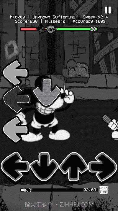 周五夜放克黑白米老鼠模组截图1