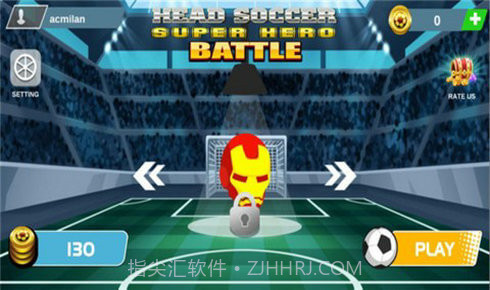 超级绳索英雄足球赛截图2 超级绳索英雄足球赛截图2
