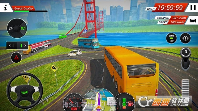 2018公交车驾驶模拟器无限金币版截图1
