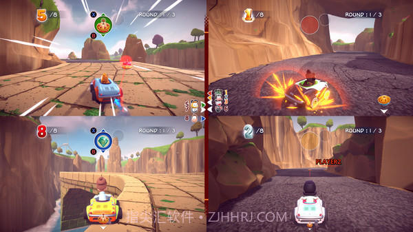 加菲猫卡丁车:激情竞速截图4 加菲猫卡丁车:激情竞速截图4