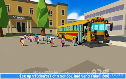 像素校车模拟手机版截图4