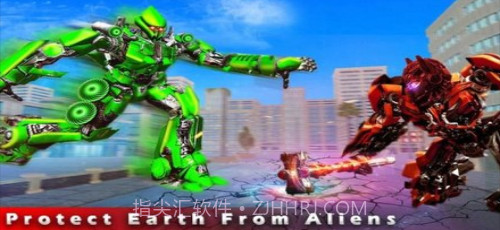 超级英雄飞狮机器人变形截图1 超级英雄飞狮机器人变形截图1