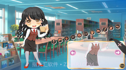 动漫校园装扮女孩手游截图3