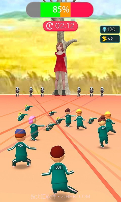 鱿鱼淘汰赛模拟器截图1 鱿鱼淘汰赛模拟器截图1