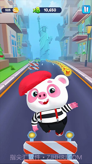 小猪熊猫跑酷3D截图2 小猪熊猫跑酷3D截图2