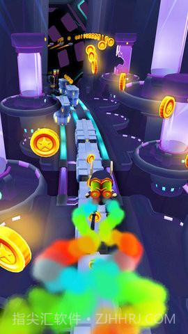 地铁跑酷国际服太空站版截图2