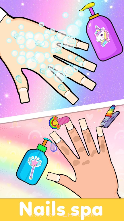 儿童美甲沙龙女孩截图3