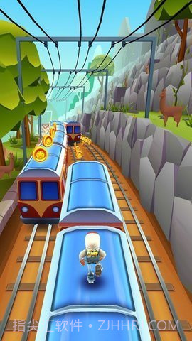 地铁跑酷中文版(Subway Surf)截图1 地铁跑酷中文版(Subway Surf)截图1