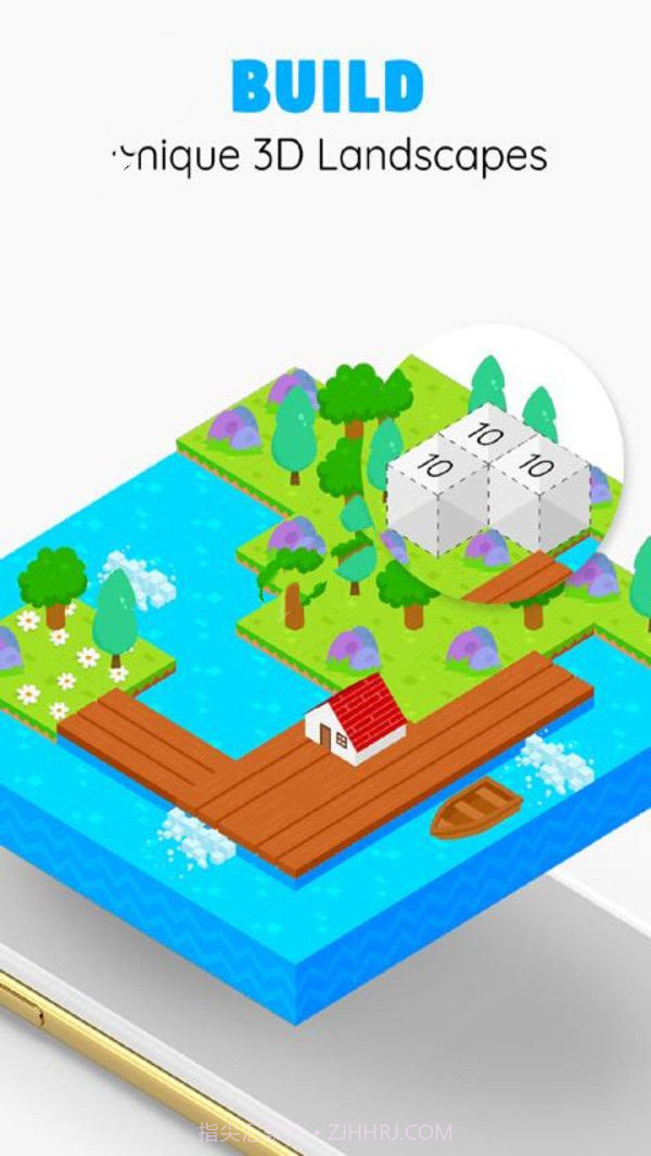 像素填色3D截图1