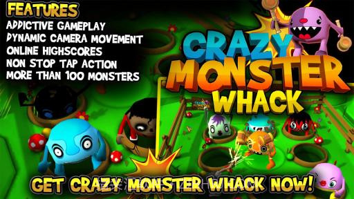 怪物也疯狂 Crazy Monster Whack截图4 怪物也疯狂 Crazy Monster Whack截图4