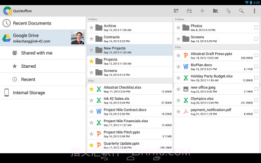谷歌文档 Quickoffice截图4 谷歌文档 Quickoffice截图4