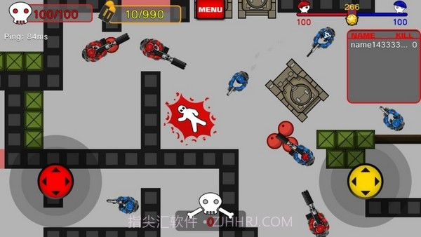 红蓝枪战大作战截图2