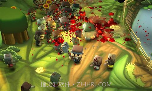 僵尸大战野猪男:Minigore 2 Zombies截图1