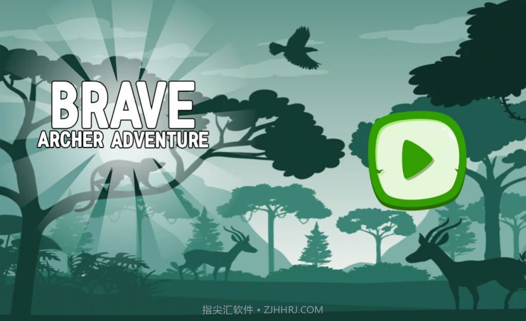勇敢的弓箭手射僵尸游戏截图1