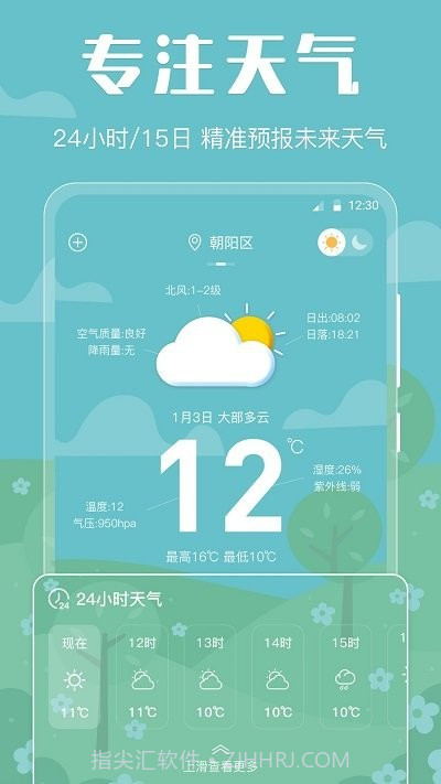 晴天天气预报截图1 晴天天气预报截图1