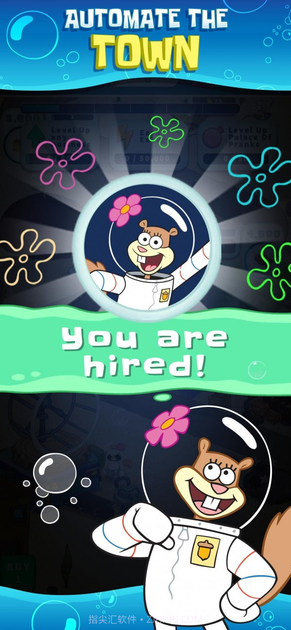 海绵宝宝的闲置冒险截图1 海绵宝宝的闲置冒险截图1