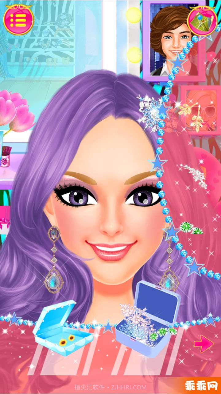 封面女郎公主化妆换装截图3