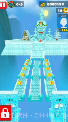 圣诞老人跑酷截图1