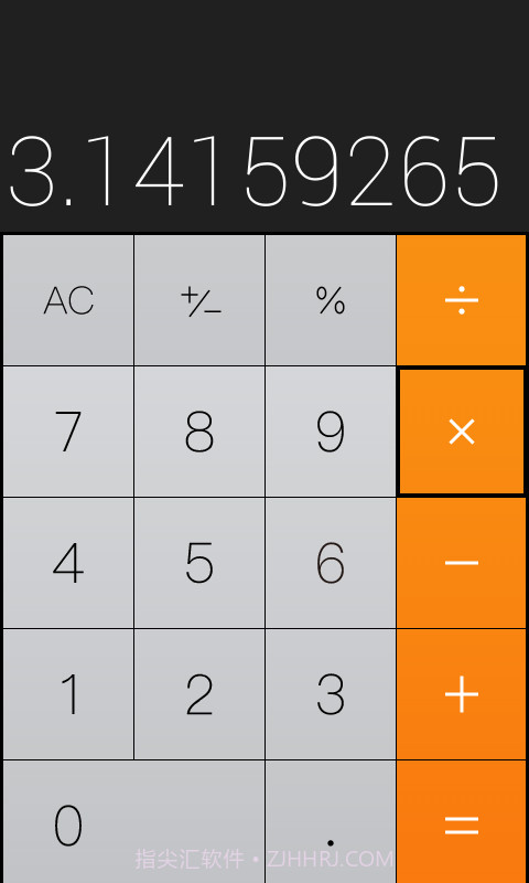 仿iphone计算器截图1 仿iphone计算器截图1